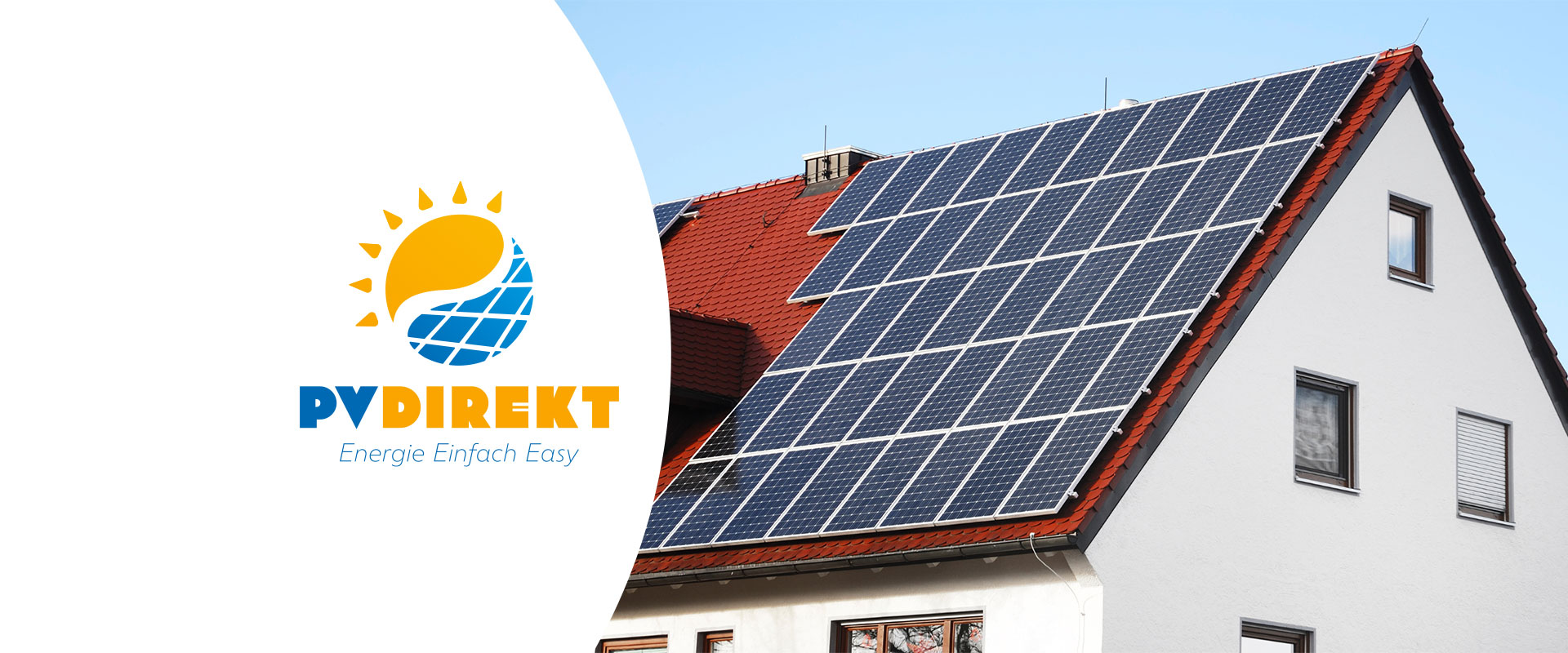 Beispielfoto montierte Solarmodule